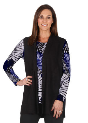 Jillian Softknit Edge To Edge Vest
