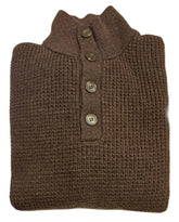 Ansett Polo Neck Button Collar Jumper