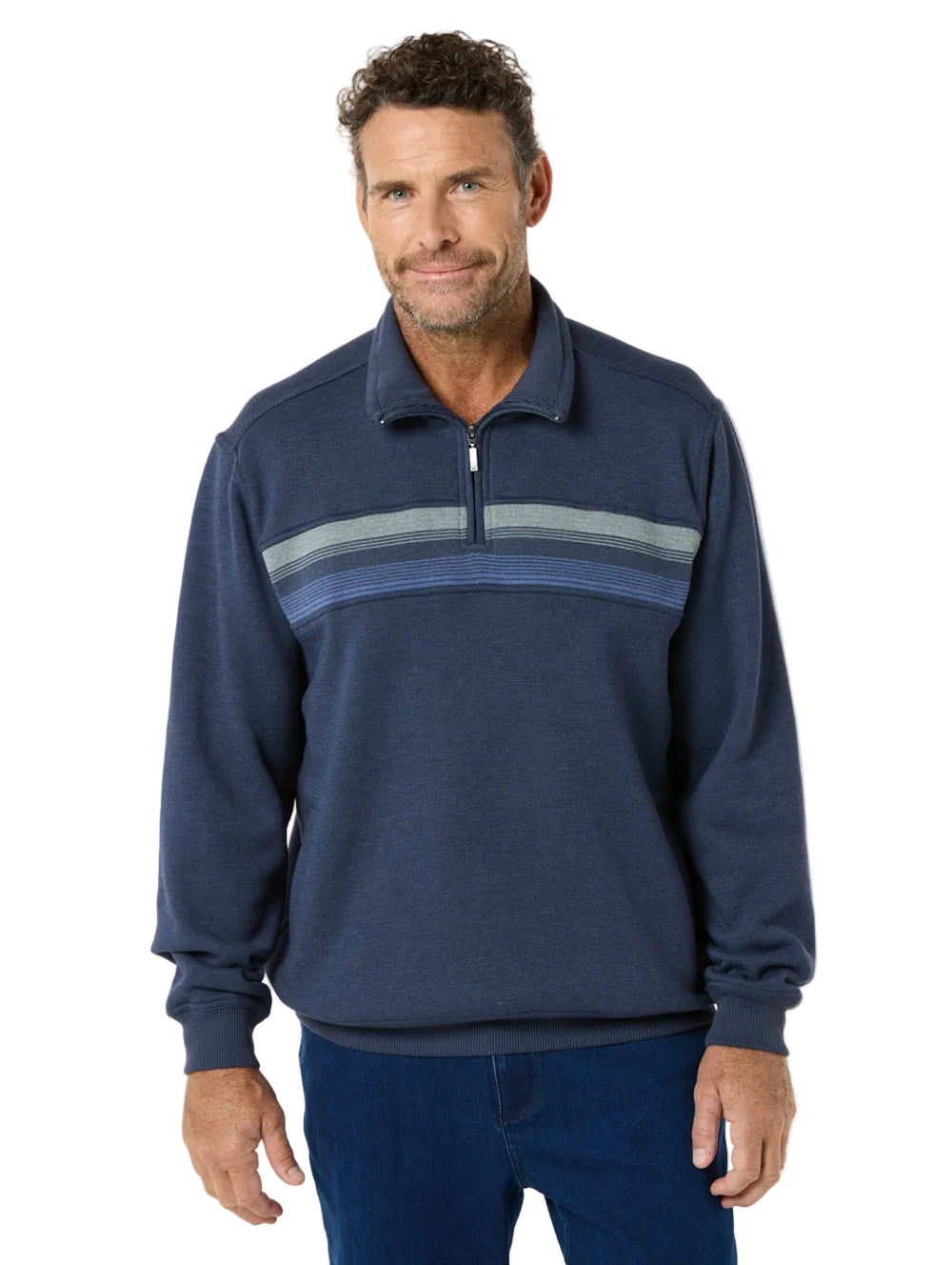 Breakaway Karl Snowy Mt Fleece Half Zip