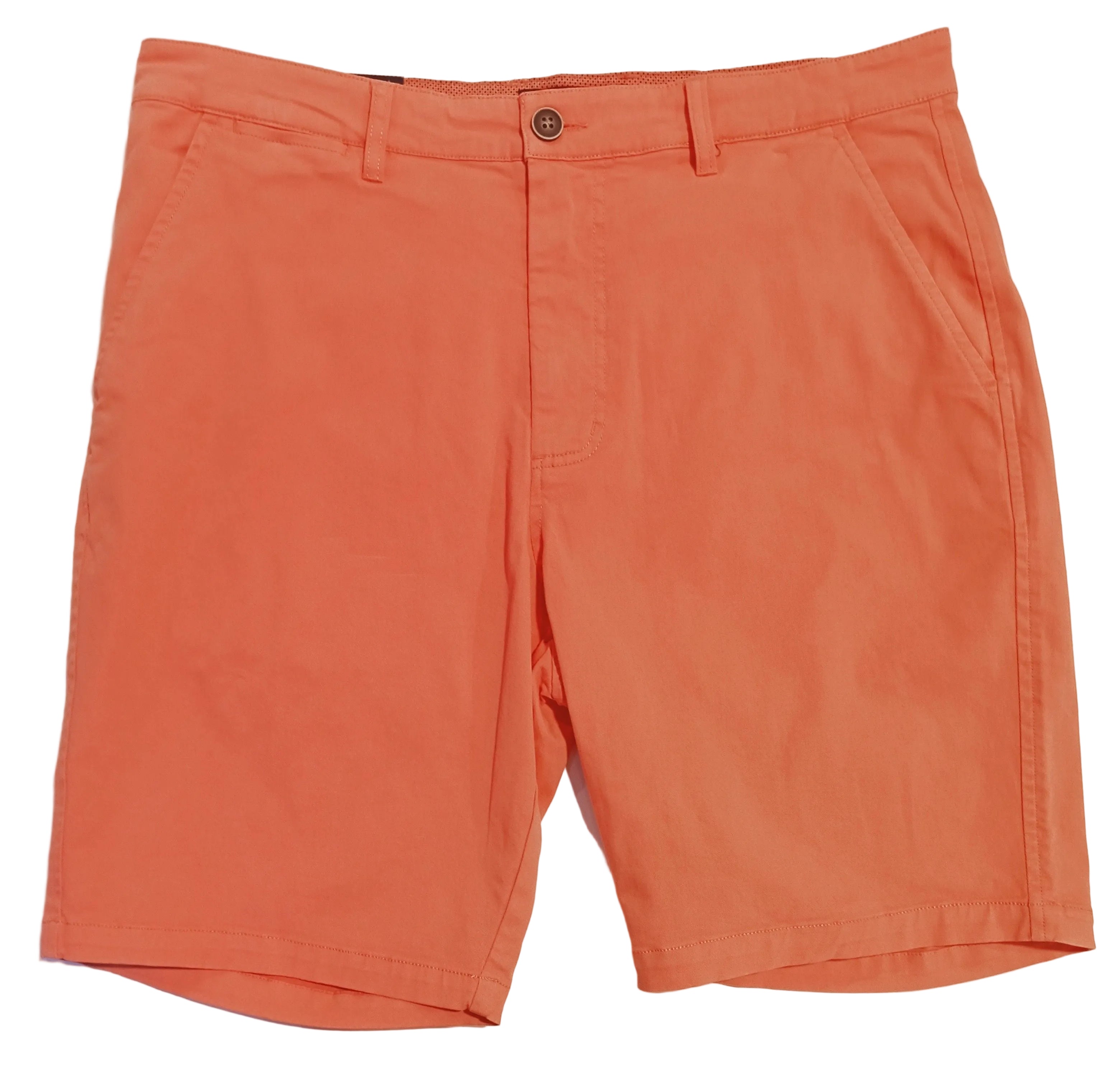 Burnt Orange Chino Shorts