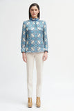 Tinta & Bariloche Madrid Blue Blouse