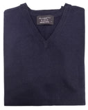 Ansett Merino Wool Plain Vest Navy
