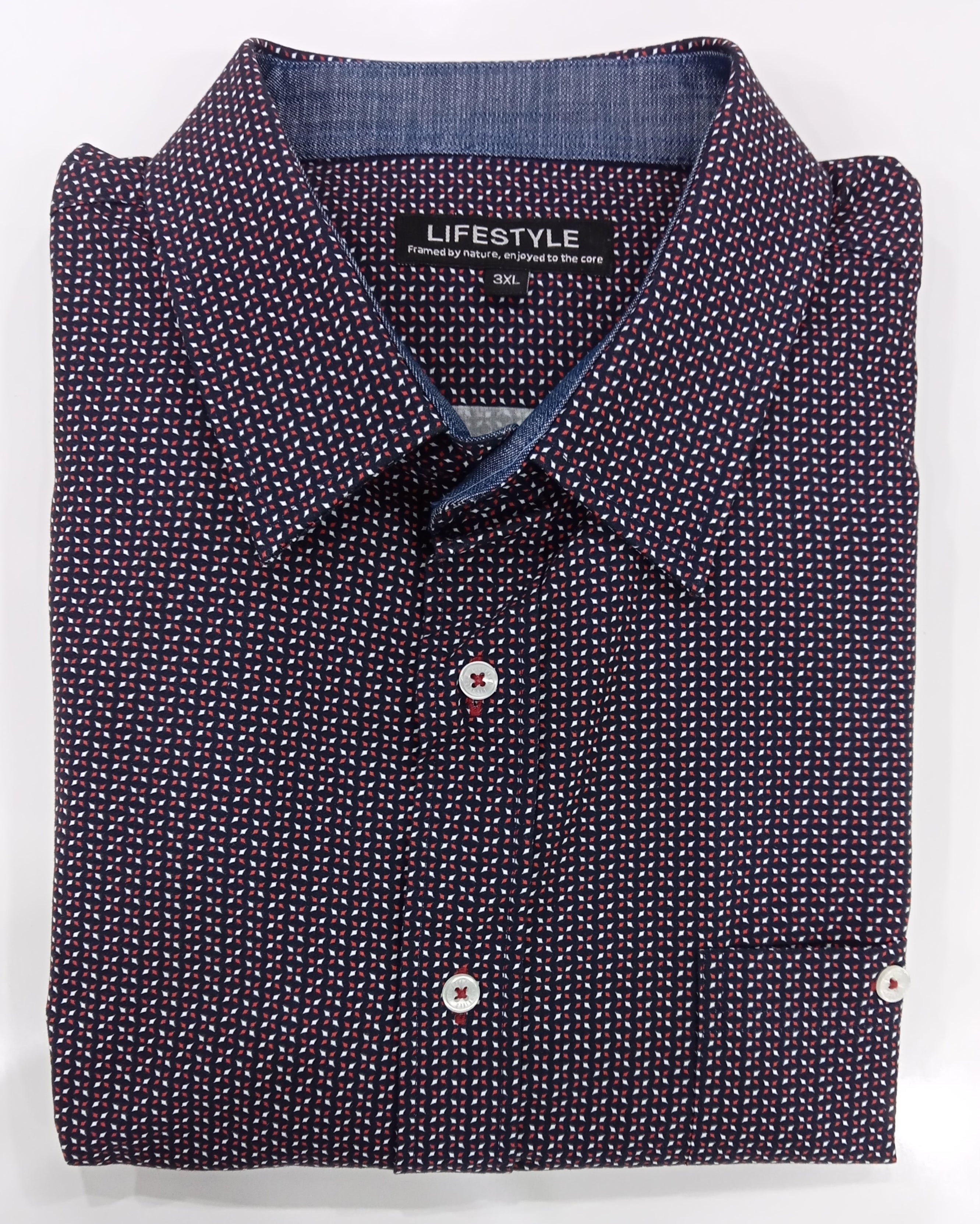 Lifestyle Fashion L/S Shirt Blue