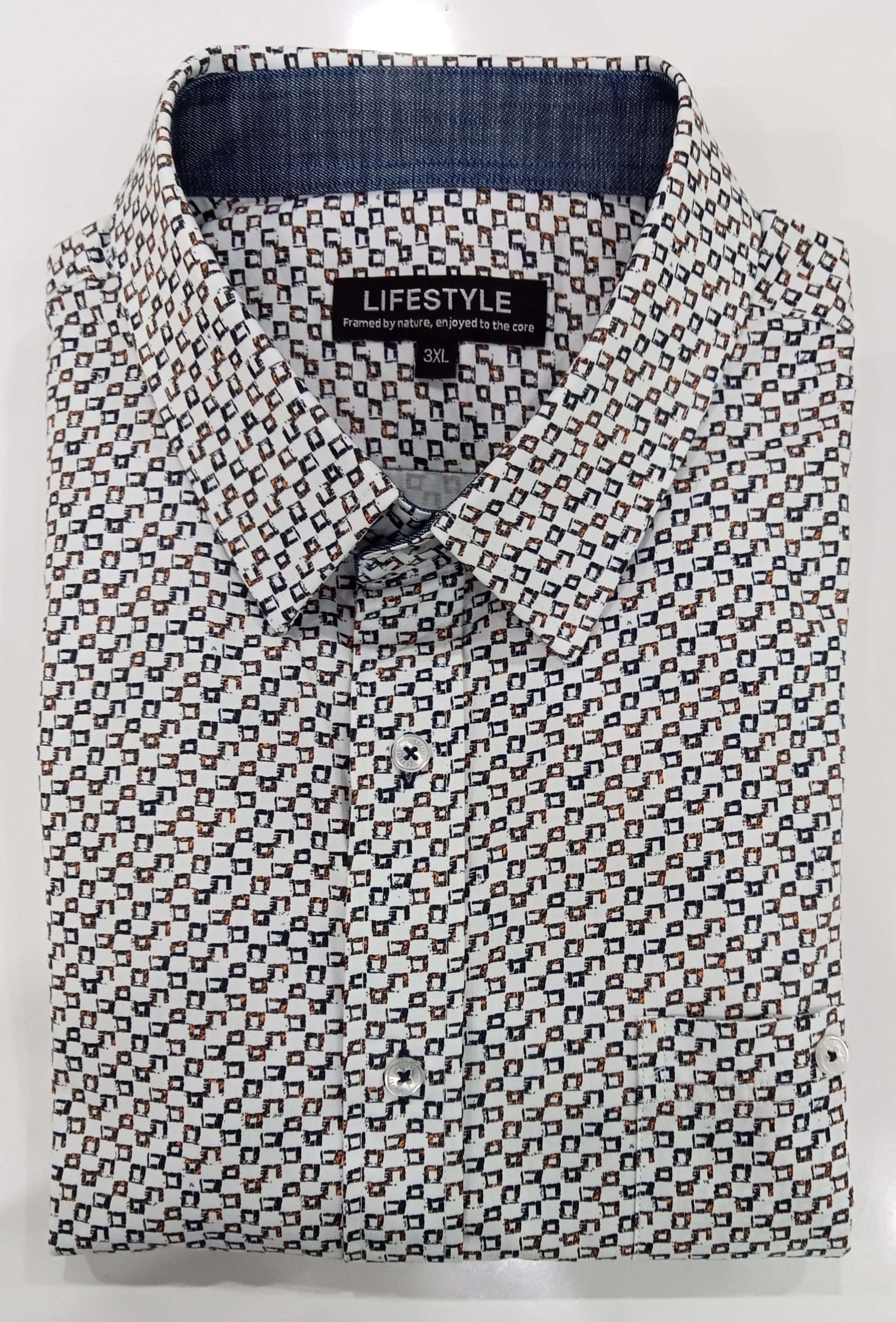 Lifestyle Fashion L/S Shirt White