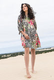 Pingpong Tropical Animal Print Dress