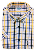 Aertex Somerset Short Sleeve Shirt Blue