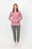 Maglia Wool Blend Rib Front Jumper