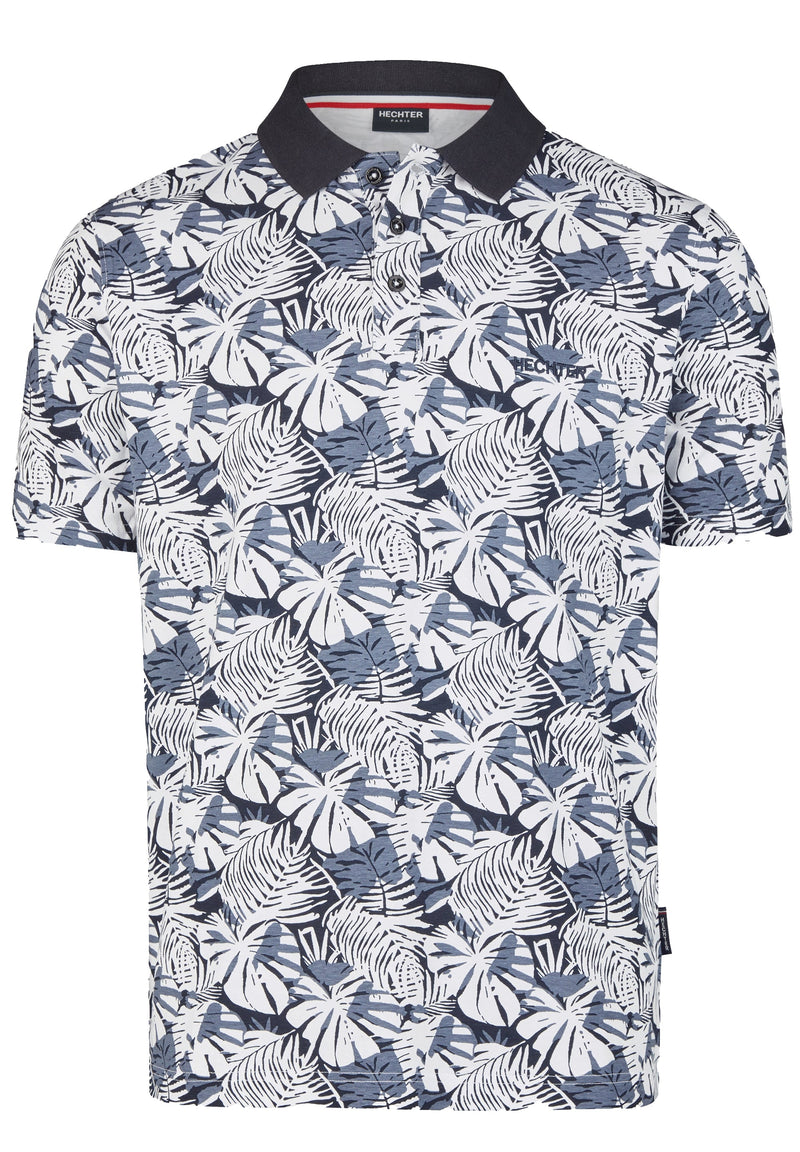 Daniel Hechter Leaf Printed Polo