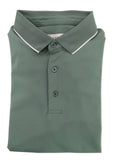 Boston Plain Pique Polo Green