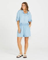 stylish black leather belt with silver buckle