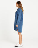 SASS Nya Long Denim Shacket