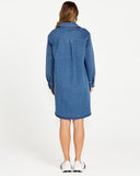 SASS Nya Long Denim Shacket