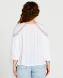SASS Rava BOHO 3/4 Sleeve Top