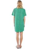 Sass Steva Shirt Dress Green