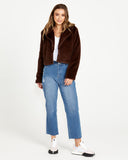 SASS Xanthe Cropped Fur Jacket