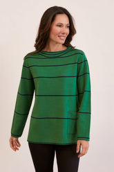 See Saw Wool Blend Stripe Jumper