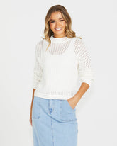 SASS Talullah Knit White