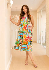 Escape By OQ Bianca Layered Sleeveless Dress