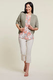 Tribal Cocoon Cardigan Bay Leaf