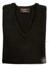 Ansett Superwash Wool Slip-on Vest Black