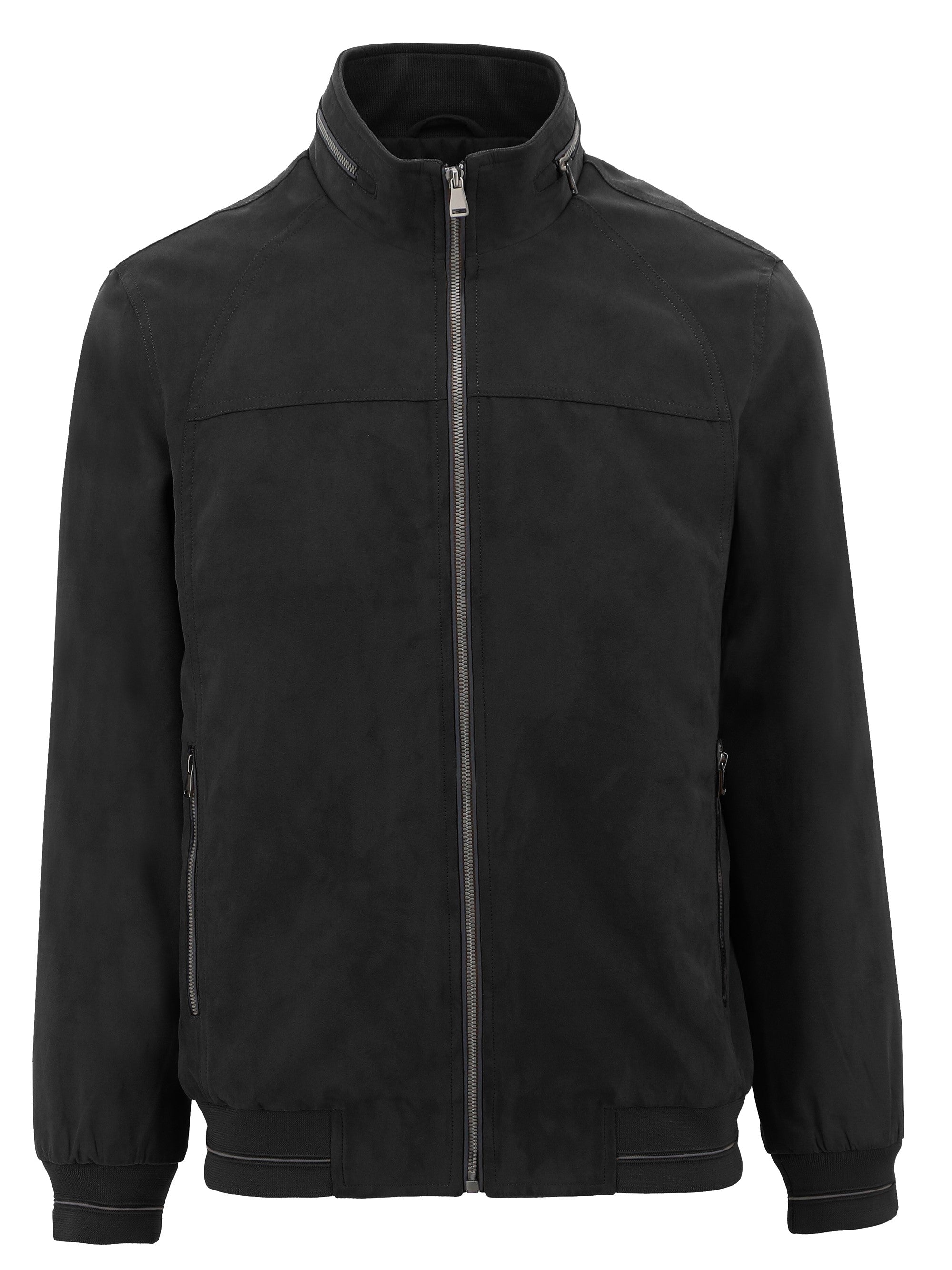 Black jacket on a white background