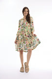 Escape By OQ Zoe Frill Layers Dress