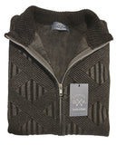 Mens Knit Fleece Jacket Black