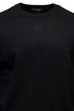 Ansett Merino Crew Neck Jumper Black
