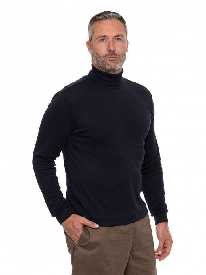 Winterlock Roll Neck Skivvy Ink