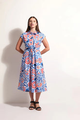 Foil Born Free Dress