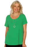 Women's Green top