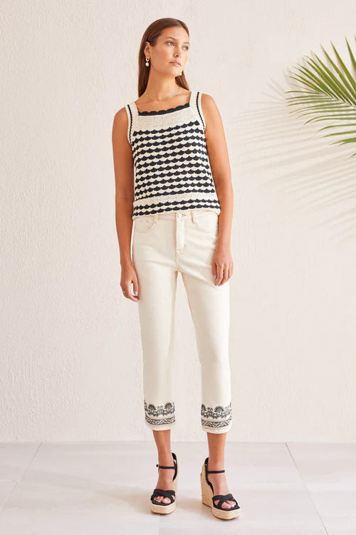 Tribal Audrey Straight Crop