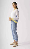 Foil Stripe A Pose Sweater