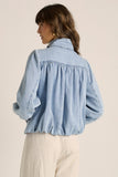 Fate + Becker Lila Denim Bubble Jacket