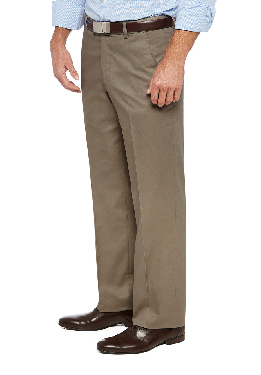 City Club Pacific Flex Trouser Beige