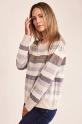See Saw Wool Blend Stripe Sweater