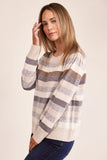 See Saw Wool Blend Stripe Sweater