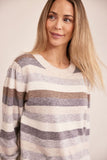 See Saw Wool Blend Stripe Sweater
