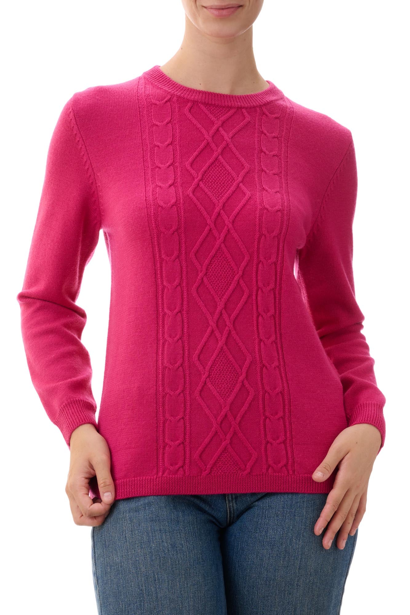 Slade Knit in Magenta