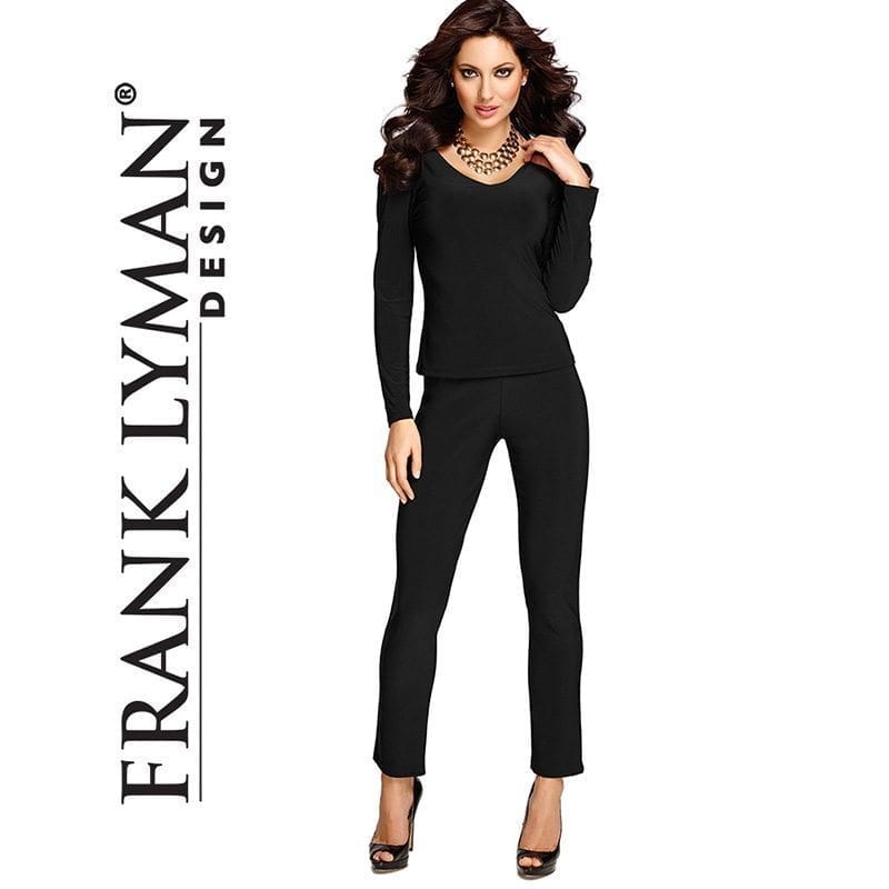 frank lyman knit pant
