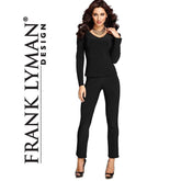 frank lyman knit pant