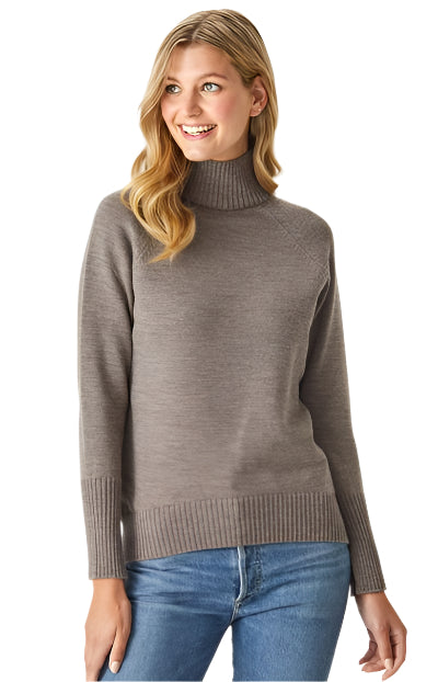 aklanda sofia high neck jersey sweater