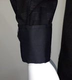 perrone long sleeved shirt black