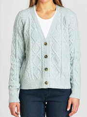 jump clothing bobble cable cardi