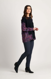 foil another shirt tales cardi