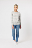Gordon Smith Mosman Stripe Crew Neck Jumper