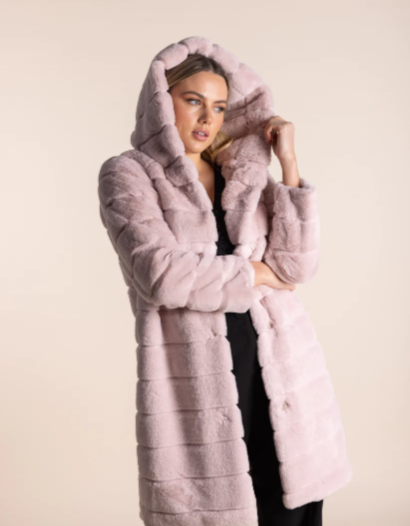 Two-T's Faux Fur Coat