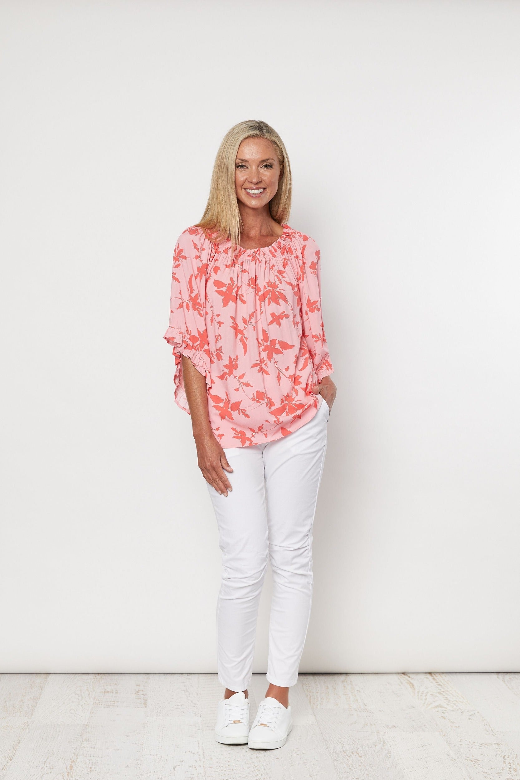 threadz off the shoulder top