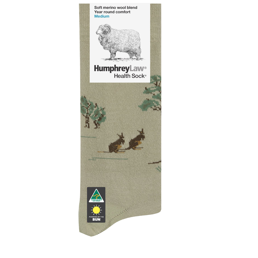 health fine merino kangaroo socks