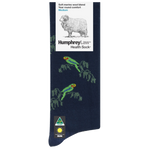 health fine merino parrot socks
